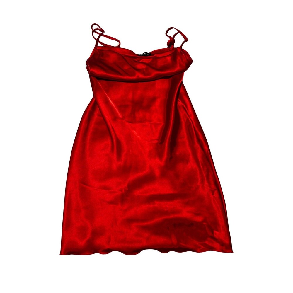 Bebe Mini Red Dress, Size XS, Made in USA, Used Excellent Condition